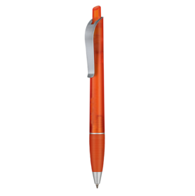 Kugelschreiber BOND FROZEN–flamingo-orange TR/FR bedrucken, Art.-Nr. 38900_3521 Kugelschreiber BOND FROZEN–flamingo-orange TR/FR bedrucken, Art.-Nr. 38900_3521