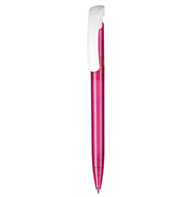 Kugelschreiber CLEAR TRANSPARENT S–magenta-pink TR/FR bedrucken, Art.-Nr. 42025_3806 Kugelschreiber CLEAR TRANSPARENT S–magenta-pink TR/FR bedrucken, Art.-Nr. 42025_3806