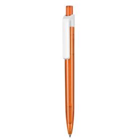 Kugelschreiber INSIDER TRANSPARENT S–clementine-orange TR/FR bedrucken, Art.-Nr. 42300_3547 Kugelschreiber INSIDER TRANSPARENT S–clementine-orange TR/FR bedrucken, Art.-Nr. 42300_3547