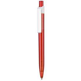 Kugelschreiber INSIDER TRANSPARENT S–feuer-rot TR/FR bedrucken, Art.-Nr. 42300_3609 Kugelschreiber INSIDER TRANSPARENT S–feuer-rot TR/FR bedrucken, Art.-Nr. 42300_3609