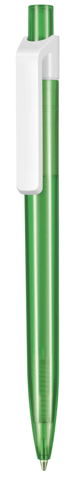 Kugelschreiber INSIDER TRANSPARENT S–gras grün TR. bedrucken, Art.-Nr. 42300_4070