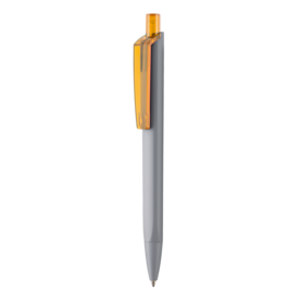 Kugelschreiber TRI-STAR SOFT STP–stein-grau/mango-gelb TR/FR bedrucken, Art.-Nr. 43531_1400_3505 Kugelschreiber TRI-STAR SOFT STP–stein-grau/mango-gelb TR/FR bedrucken, Art.-Nr. 43531_1400_3505