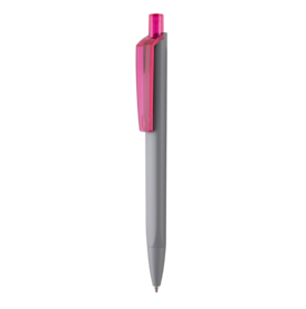 Kugelschreiber TRI-STAR SOFT STP–stein-grau/magenta-pink TR/FR bedrucken, Art.-Nr. 43531_1400_3806 Kugelschreiber TRI-STAR SOFT STP–stein-grau/magenta-pink TR/FR bedrucken, Art.-Nr. 43531_1400_3806