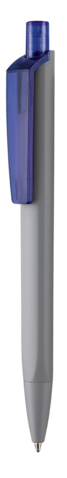 Kugelschreiber TRI-STAR SOFT STP–stein-grau/ozean-blau TR/FR bedrucken, Art.-Nr. 43531_1400_4333
