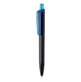 Kugelschreiber TRI-STAR SOFT STP–schwarz/caribic-blau TR/FR bedrucken, Art.-Nr. 43531_1500_4110 Kugelschreiber TRI-STAR SOFT STP–schwarz/caribic-blau TR/FR bedrucken, Art.-Nr. 43531_1500_4110
