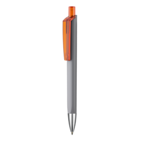 Kugelschreiber TRI-STAR SOFT ST–stein-grau/clementine-orange TR/FR bedrucken, Art.-Nr. 43533_1400_3547 Kugelschreiber TRI-STAR SOFT ST–stein-grau/clementine-orange TR/FR bedrucken, Art.-Nr. 43533_1400_3547
