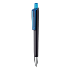 Kugelschreiber TRI-STAR SOFT ST–schwarz/caribic-blau TR/FR bedrucken, Art.-Nr. 43533_1500_4110 Kugelschreiber TRI-STAR SOFT ST–schwarz/caribic-blau TR/FR bedrucken, Art.-Nr. 43533_1500_4110