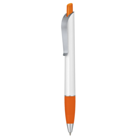 Kugelschreiber BOND–weiss/orange bedrucken, Art.-Nr. 48900_0101_0501 Kugelschreiber BOND–weiss/orange bedrucken, Art.-Nr. 48900_0101_0501
