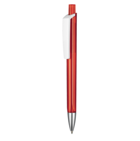 Kugelschreiber TRI-STAR TRANSPARENT S–kirsch-rot TR/FR bedrucken, Art.-Nr. 53530_3634 Kugelschreiber TRI-STAR TRANSPARENT S–kirsch-rot TR/FR bedrucken, Art.-Nr. 53530_3634