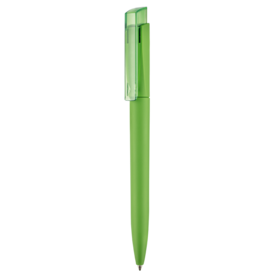 Kugelschreiber FRESH SOFT ST–Apfel-grün/gras grün TR. bedrucken, Art.-Nr. 55801_4076_4070