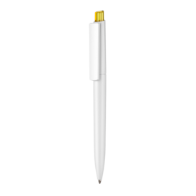 Kugelschreiber CREST ST–ananas-gelb TR/FR bedrucken, Art.-Nr. 55900_3210