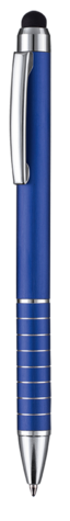 Kugelschreiber TOUCHPEN BLAU–dunkel blau bedrucken, Art.-Nr. 67514_5109