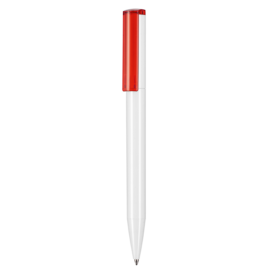 Kugelschreiber LIFT RECYCLED–rot transp. recycled PC bedrucken, Art.-Nr. 93810_0613