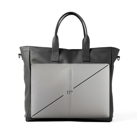 VINGA Baltimore Hybrid Office-Bag schwarz bedrucken, Art.-Nr. 501719