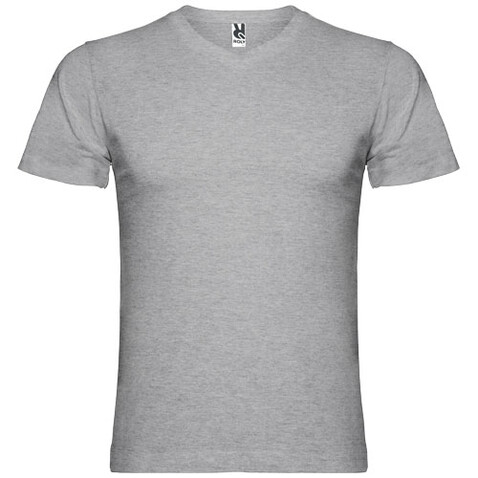 Samoyedo T-Shirt mit V-Ausschnitt für Herren, Marl Grey bedrucken, Art.-Nr. R65032U2 Samoyedo T-Shirt mit V-Ausschnitt für Herren, Marl Grey bedrucken, Art.-Nr. R65032U2