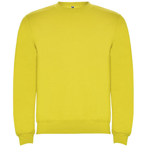 Clasica Sweatshirt mit Rundhalsausschnitt für Kinder, gelb bedrucken, Art.-Nr. K10701BC