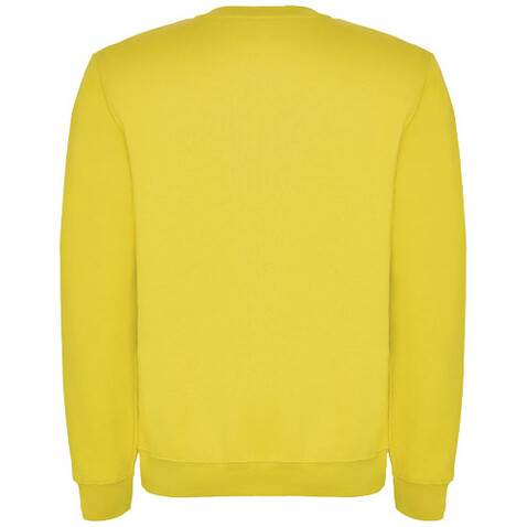 Clasica Sweatshirt mit Rundhalsausschnitt für Kinder, gelb bedrucken, Art.-Nr. K10701BC