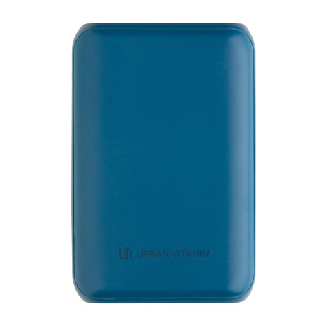 Urban Vitamin Alameda 10.000mAh 18W PD Powerbank blau bedrucken, Art.-Nr. P322.705
