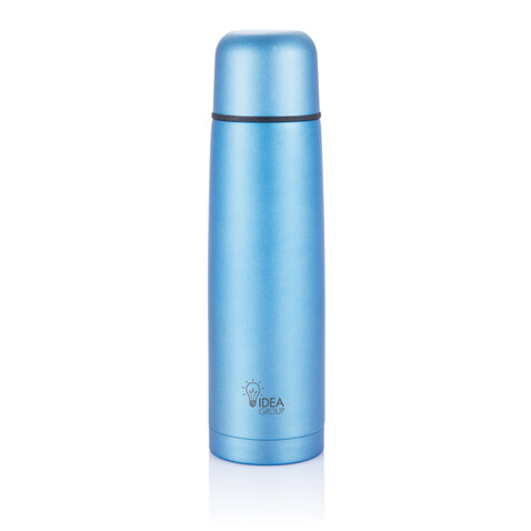Isolierflasche Mono blau bedrucken, Art.-Nr. P430.125