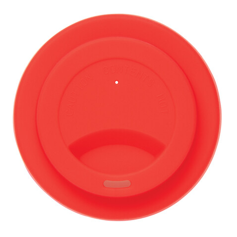Wiederverwendbarer Kaffeebecher 270ml rot bedrucken, Art.-Nr. P432.674