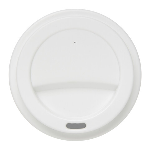 Wiederverwendbarer Kaffeebecher 350ml weiß bedrucken, Art.-Nr. P432.683