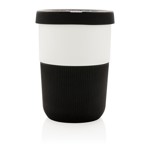 PLA Cup Coffee-To-Go 380ml schwarz bedrucken, Art.-Nr. P432.831