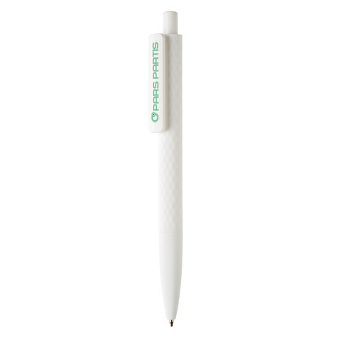 X3-Stift mit Smooth-Touch weiß bedrucken, Art.-Nr. P610.963