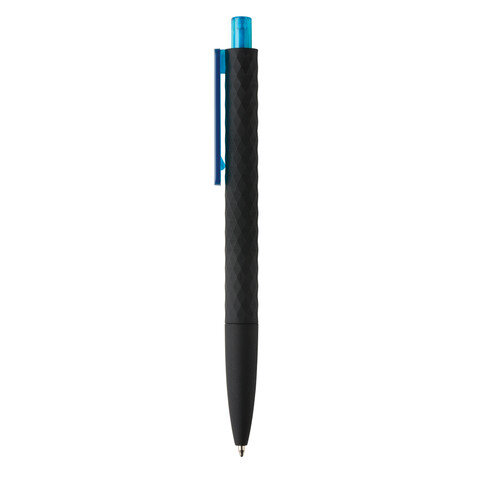 X3-Black mit Smooth-Touch hellblau, schwarz bedrucken, Art.-Nr. P610.975