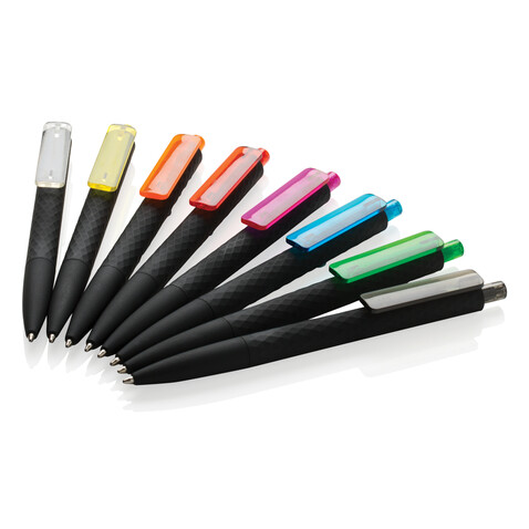 X3-Black mit Smooth-Touch hellblau, schwarz bedrucken, Art.-Nr. P610.975