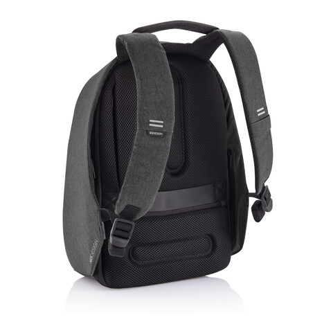 Bobby Hero XL Anti-Diebstahl-Rucksack anthrazit, grau bedrucken, Art.-Nr. P705.711