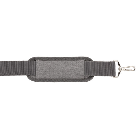Wochenendtasche mit USB A-Ausgang grau bedrucken, Art.-Nr. P707.052
