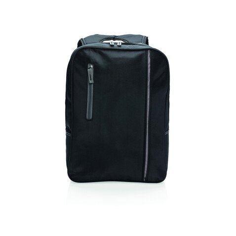 City Rucksack schwarz bedrucken, Art.-Nr. P729.411