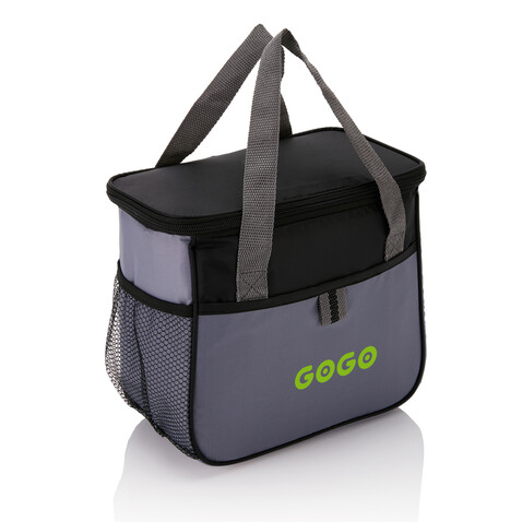 Basic Kühltasche schwarz, grau bedrucken, Art.-Nr. P733.031 Basic Kühltasche schwarz, grau bedrucken, Art.-Nr. P733.031