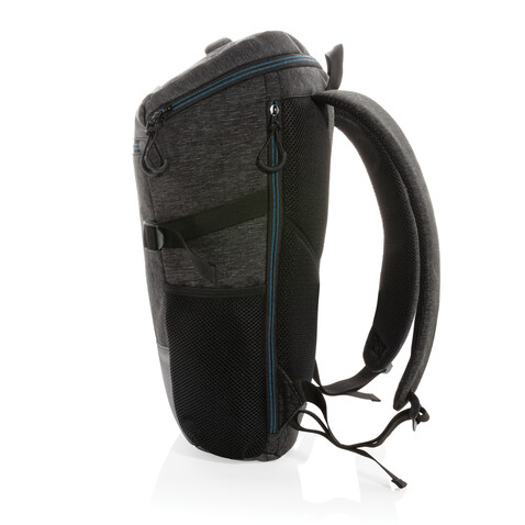 900D Easy Access 15.6&quot; Laptop-Rucksack, PVC-frei schwarz bedrucken, Art.-Nr. P760.071