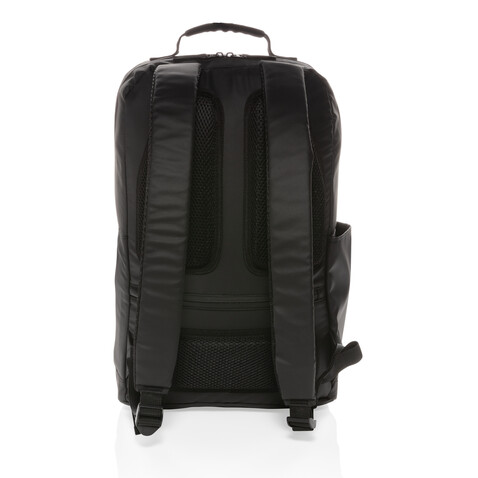 Fashion schwarzer 15.6&quot; Laptop-Rucksack, PVC-frei schwarz bedrucken, Art.-Nr. P760.131