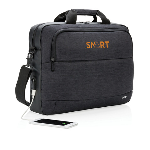 15” Laptop-Tasche schwarz bedrucken, Art.-Nr. P762.160