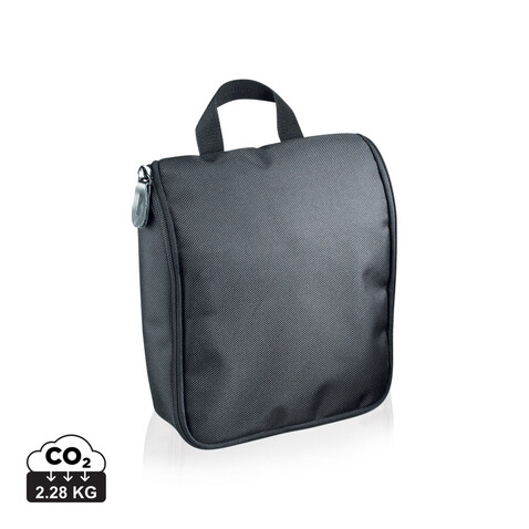 Executive Kosmetiktasche schwarz bedrucken, Art.-Nr. P780.031