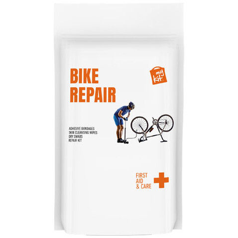 MyKit Fahrrad Reparatur in Papierhülle, weiss bedrucken, Art.-Nr. 1Z261001