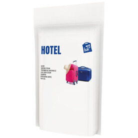 MyKit Hotel in Papiertasche, weiss bedrucken, Art.-Nr. 1Z261601