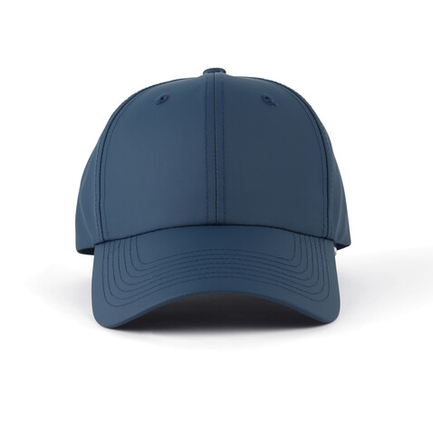 VINGA Baltimore AWARE™ Kappe aus recyceltem PET navy blau bedrucken, Art.-Nr. V453105