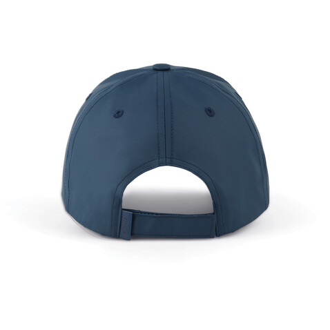 VINGA Baltimore AWARE™ Kappe aus recyceltem PET navy blau bedrucken, Art.-Nr. V453105