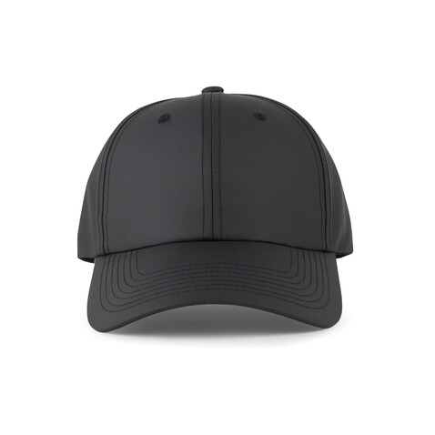 VINGA Baltimore AWARE™ Kappe aus recyceltem PET schwarz bedrucken, Art.-Nr. V453101