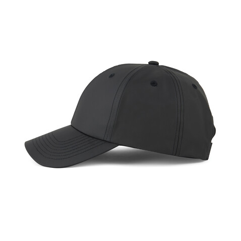 VINGA Baltimore AWARE™ Kappe aus recyceltem PET schwarz bedrucken, Art.-Nr. V453101