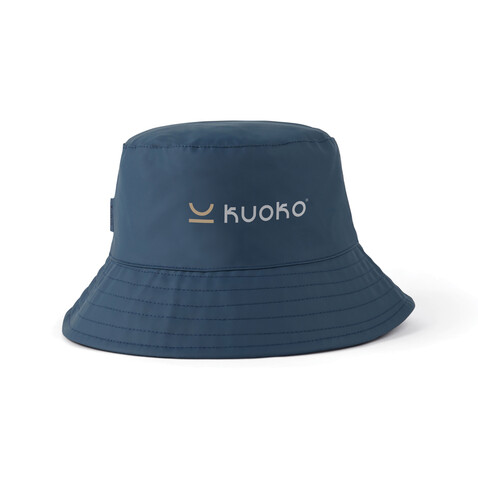 VINGA Baltimore AWARE™ Hut aus recyceltem PET navy blau bedrucken, Art.-Nr. V453115