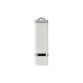 8GB USB-Stick Slim - Weiss bedrucken, Art.-Nr. LT26203-N0001
