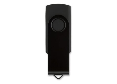 8GB USB-Stick Twister - Schwarz bedrucken, Art.-Nr. LT26403-N0002