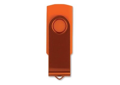 16GB USB-Stick Twister - Orange bedrucken, Art.-Nr. LT26404-N0026