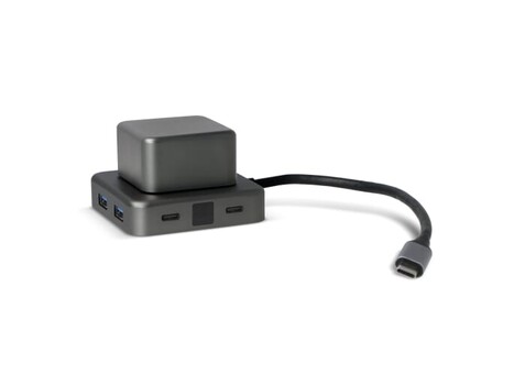Xoopar Cubbi Hub - Dunkelgrau bedrucken, Art.-Nr. LT41314-N0060