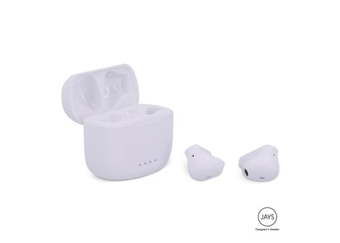 T00258 | Jays T-Five Bluetooth-Ohrhörer - Weiss bedrucken, Art.-Nr. LT45309-N0001