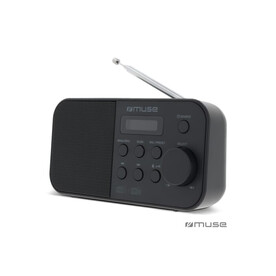M-109 DB | Muse Portable Radio FM/DAB+ - Grau bedrucken, Art.-Nr. LT45810-N0061